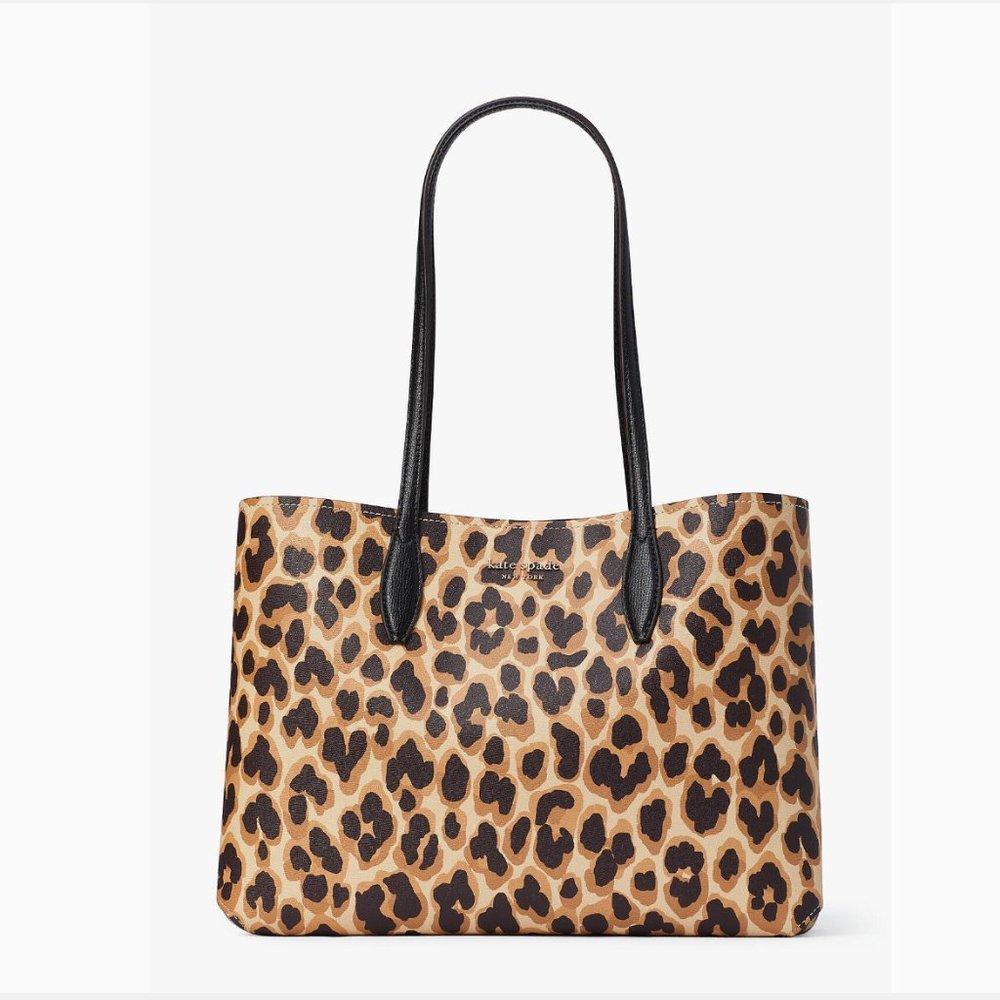 Kate Spade  Leopard Large Tote